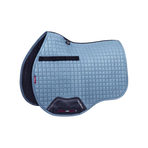 LeMieux - Tapis de selle GP Suede Square Ice blue | - Ohlala