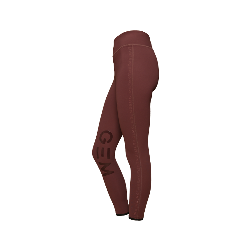 GEM - Legging d'équitation femme Manhattan lie de vin | - Ohlala