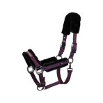 Equestrian Stockholm - Licol mouton et longe noir Black Raven | - Ohlala