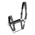 Equithème - Nylon halster Glowy grijs/ zilver | - Ohlala