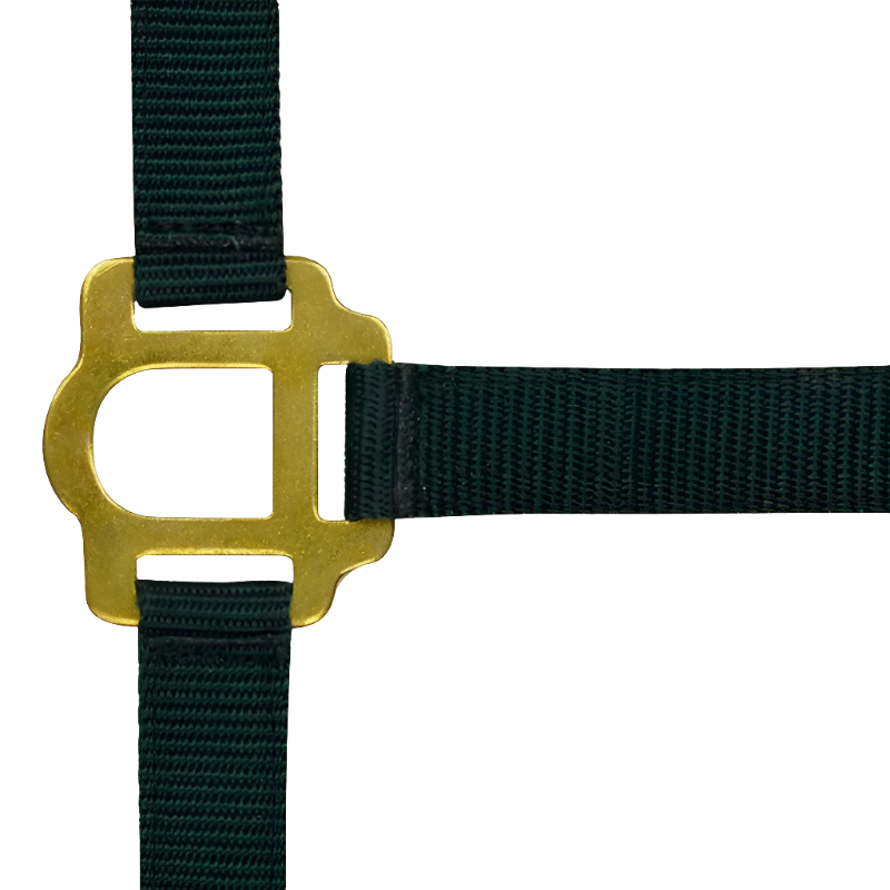 Riding World - Licol en nylon noir | - Ohlala