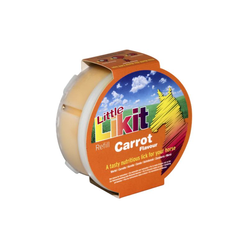 Likit - Friandise pour chevaux pierre carotte 250 g | - Ohlala