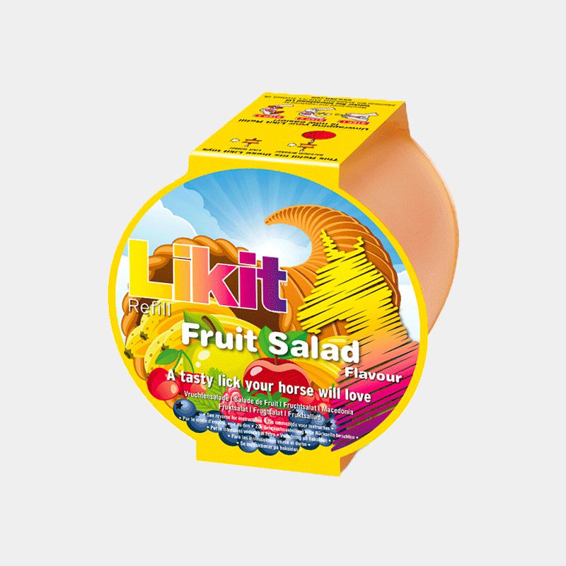 Likit - Friandise pour chevaux pierre salade de fruits 650 g