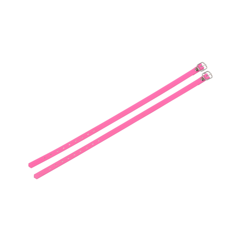 Metalab - Courroies d'éperons Flexicare rose