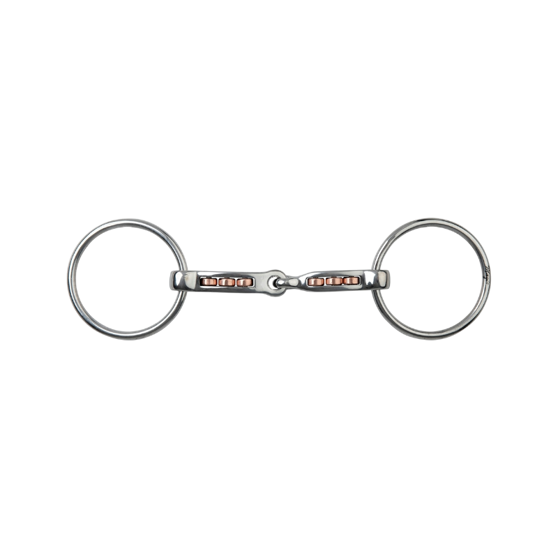 Metalab - Mors 2 anneaux Magic System à roulettes horizontales cuivre | - Ohlala