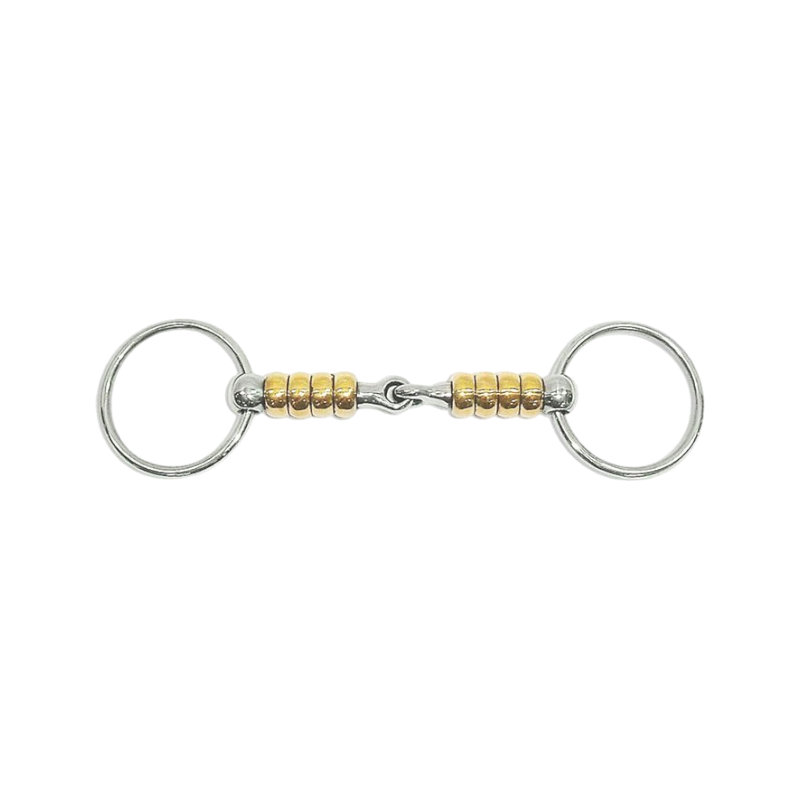 Metalab - Mors 2 anneaux Magic System à rouleaux verticaux cuivre | - Ohlala