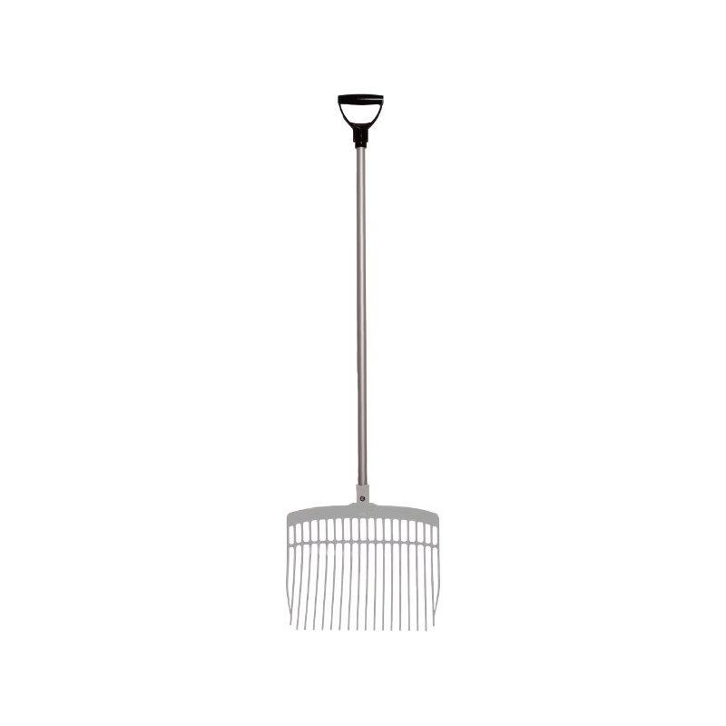 Grooming Deluxe - Mestvorkhendel grijs