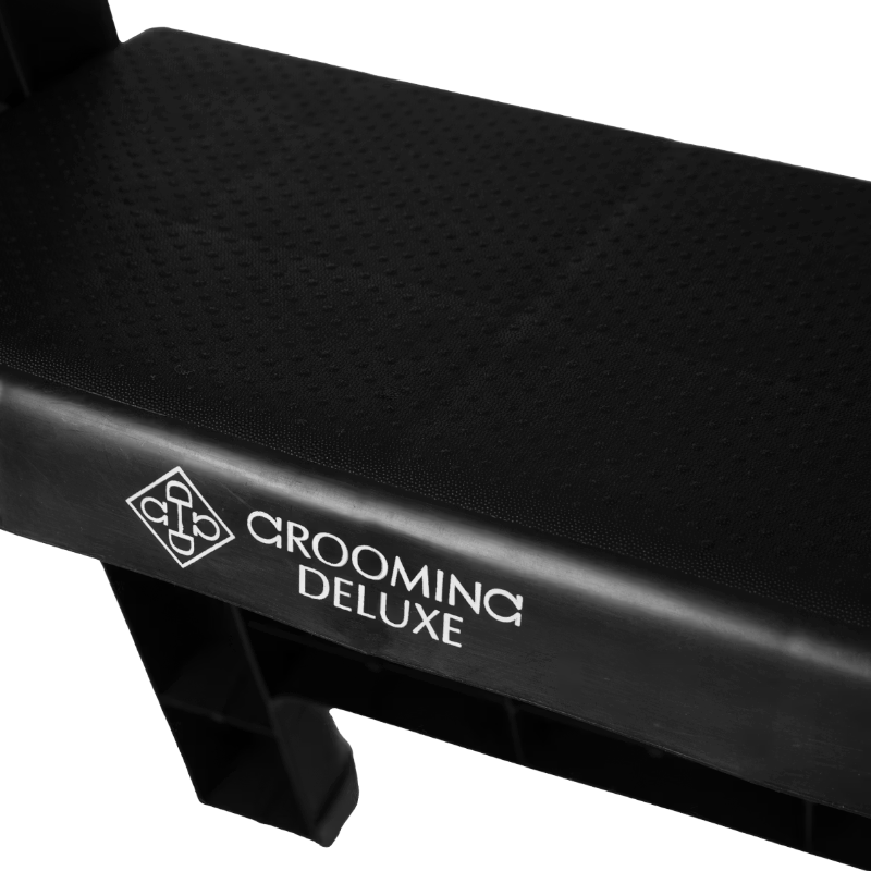 Grooming Deluxe - Inklapbare opstapkruk zwart