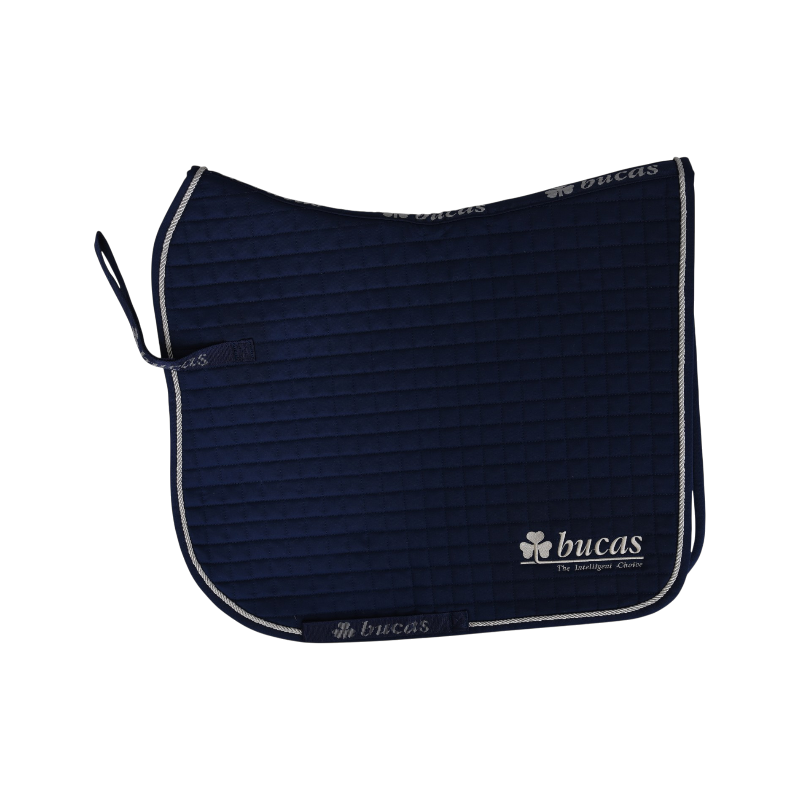 Bucas - Tapis de dressage Max logo Bucas noir/ silver