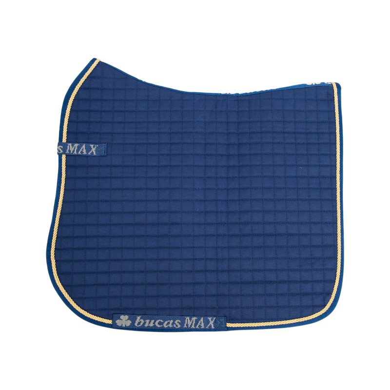 Bucas - Tapis de dressage Max marine/ gold