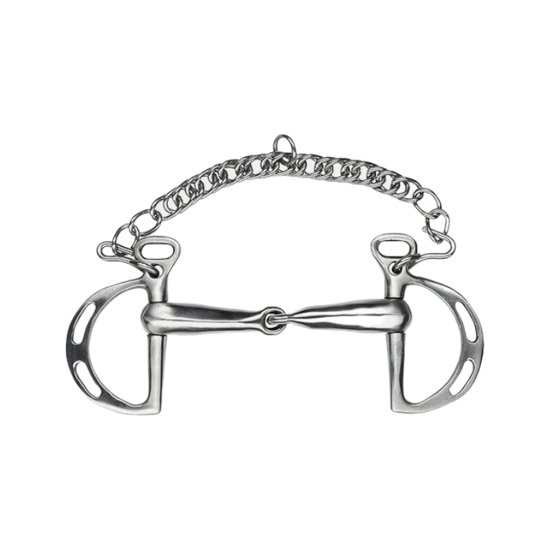 Feeling - Mors espagnol brisé à passes inox satin | - Ohlala