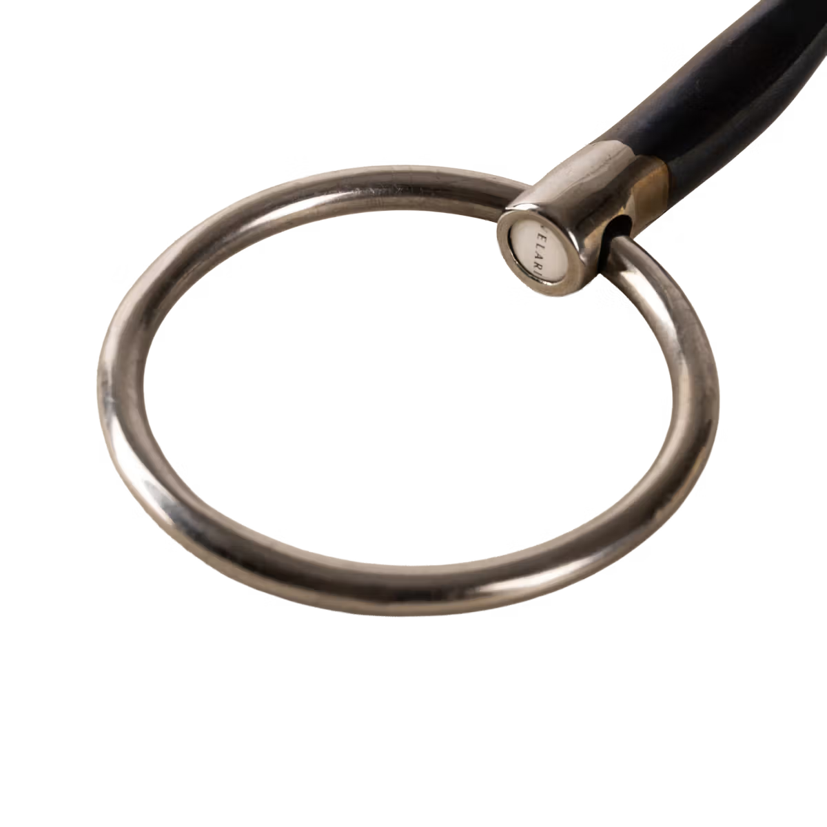 Velari - Mors à anneaux simple brisure en fer doux 14mm