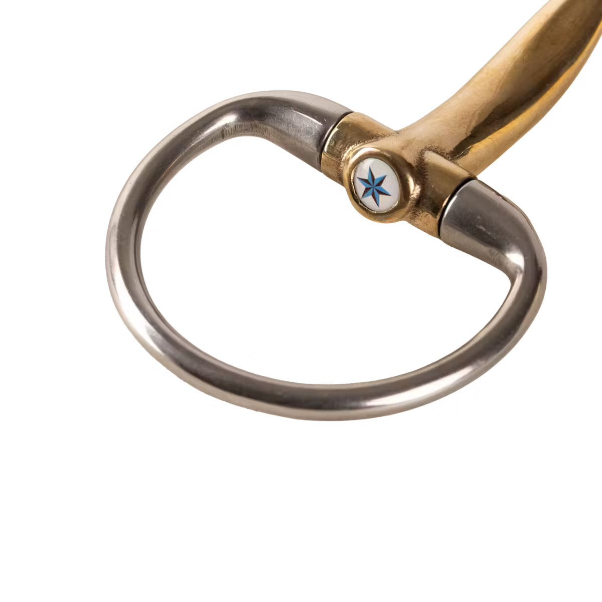 Velari - Mors à olive simple brisure en cuivre doux 16mm