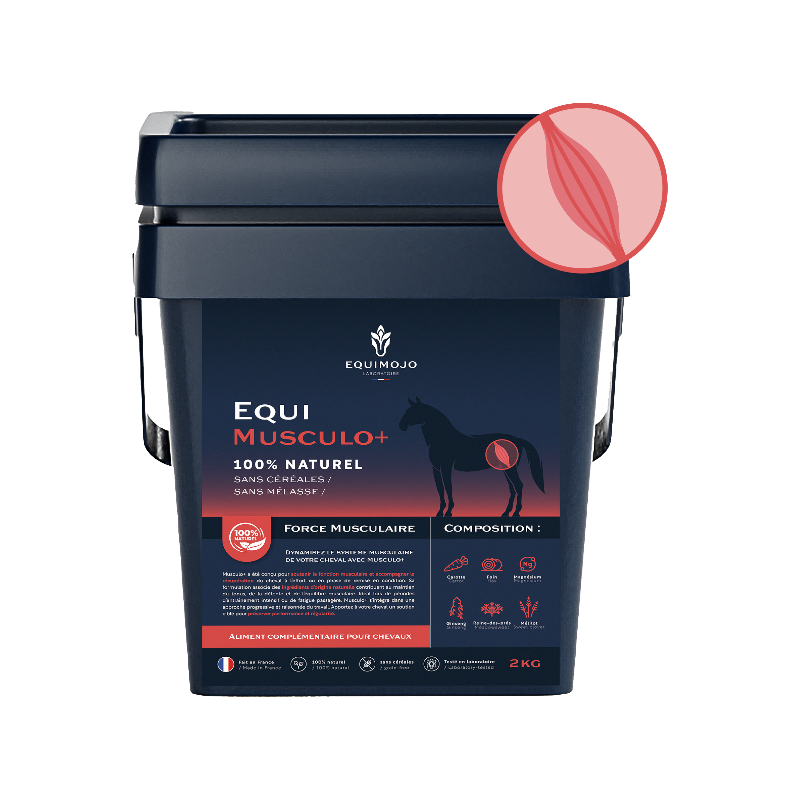 Equimojo - Complément alimentaire soutien musculaire Equi-Musculo+