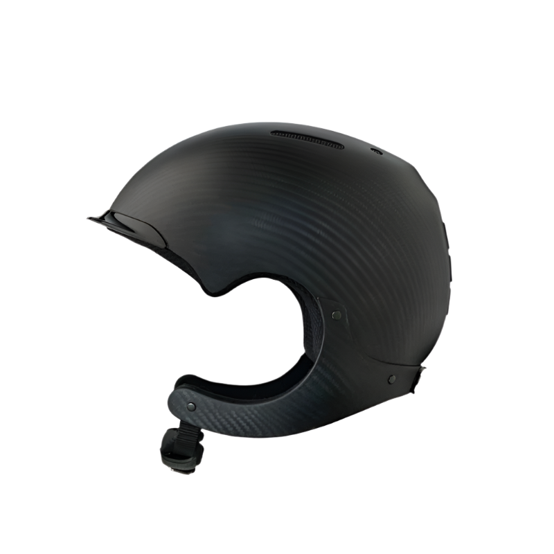 NACA - Casque d'équitation Gravity XP sans visière carbon mat noir | - Ohlala