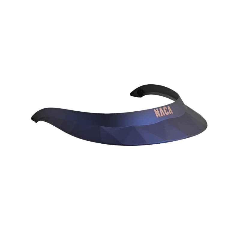 NACA - Visière polo matt bleu/ logo rose gold | - Ohlala