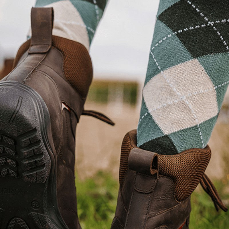 Norton - Boots à lacets Treck brun | - Ohlala