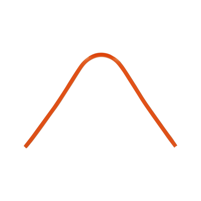 Norton - Arcade d'arçon interchangeable pour selle hybrid EK-Confortech orange