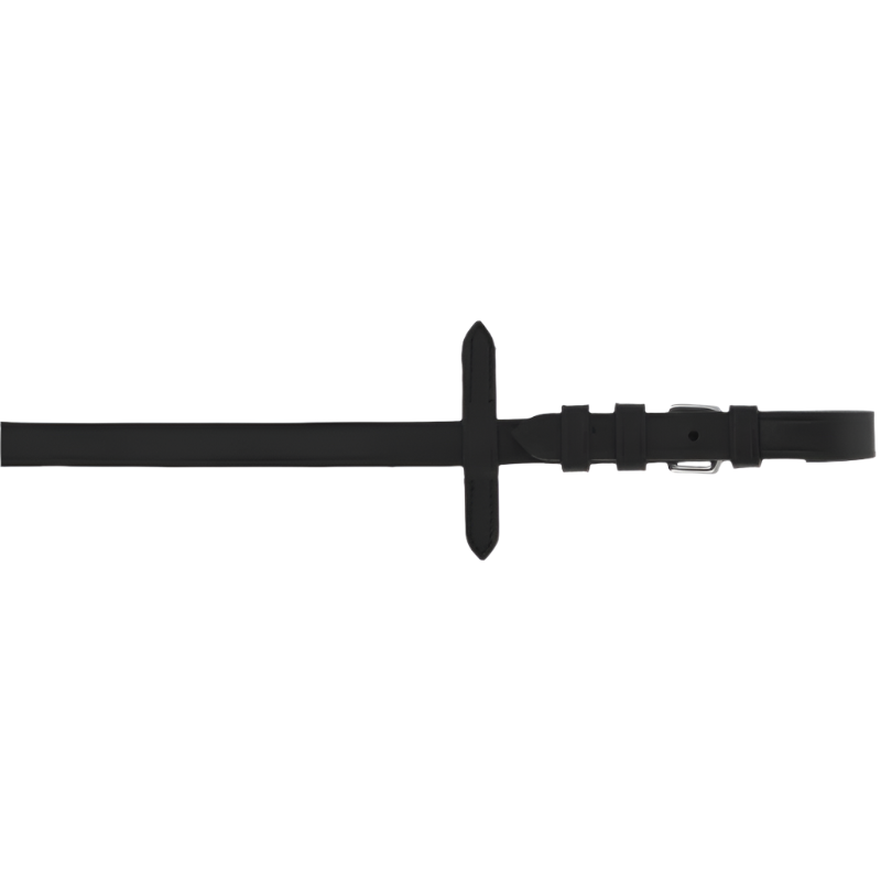 Norton - Rênes en sangle Oily noir | - Ohlala