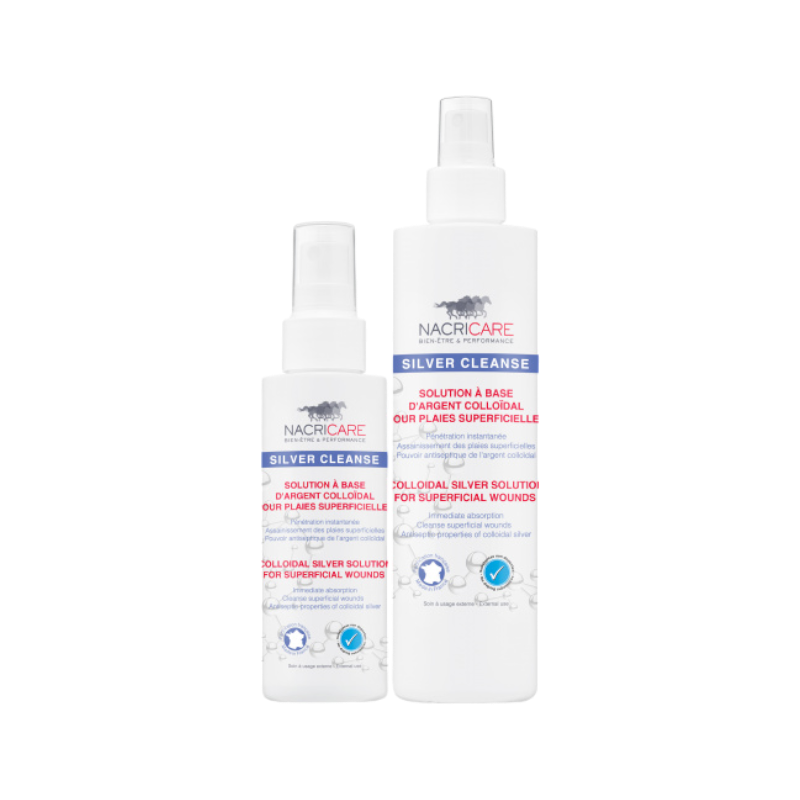 Nacricare - Spray antiseptique plaies superficielles Silver Cleanse