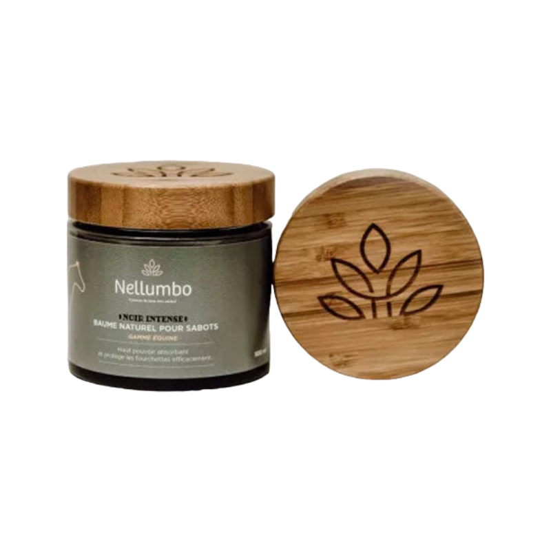 Nellumbo - Baume naturel pour sabots noir intense | - Ohlala