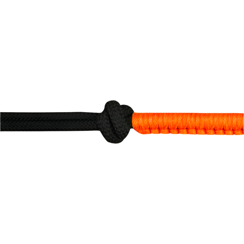 Norton - Licol éthologique et longe Fun colour noir/orange | - Ohlala