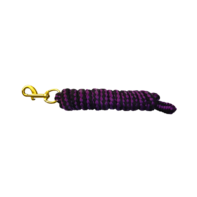 Norton - Longe d'attache polypropylène soft violet/noir | - Ohlala