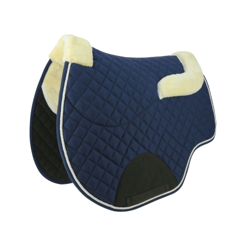 Tapis De Selle Gel Amortisseur Kavallarie - Middle Riser - Noir - Neuf (défaut Possible)