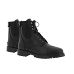 Norton - Boots Vauvert veters + rits zwart | - Ohlala