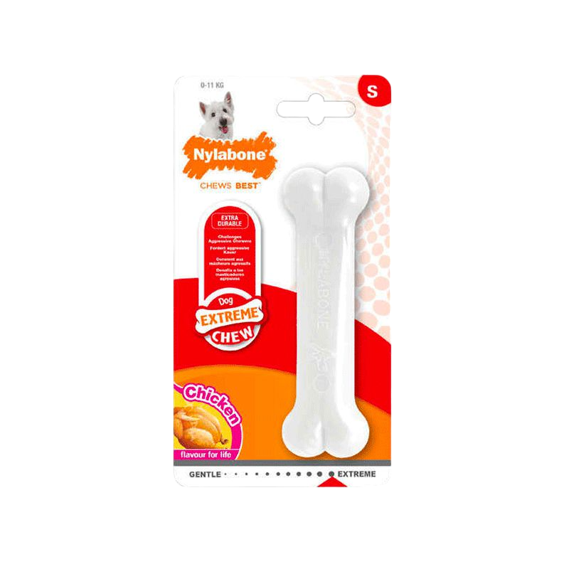 Nylabone - Os à mâcher pour chien Extreme Chex Chicken | - Ohlala
