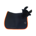 Oxxer - Tapis de selle Mesh noir/ orange paillettes noires | - Ohlala