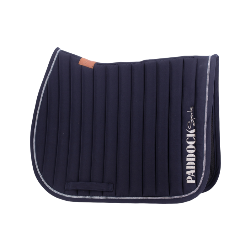 Paddock Sports - Tapis de selle Mille Points marine