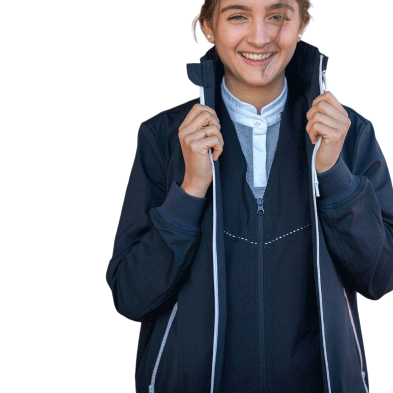 Pénélope - Blouson femme Airjacket marine | - Ohlala