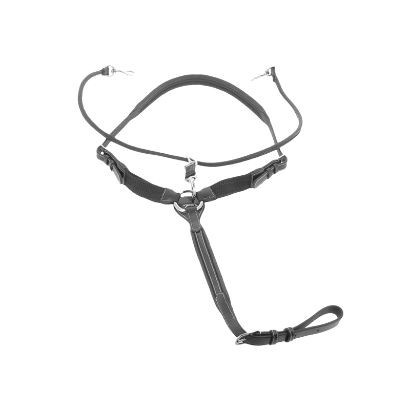 Pénélope - Enrênement Howlett Martin collier noir | - Ohlala