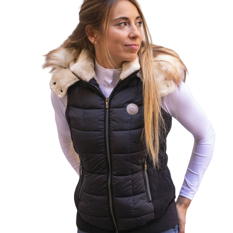 P n lope Store Doudoune femme Newroge noir