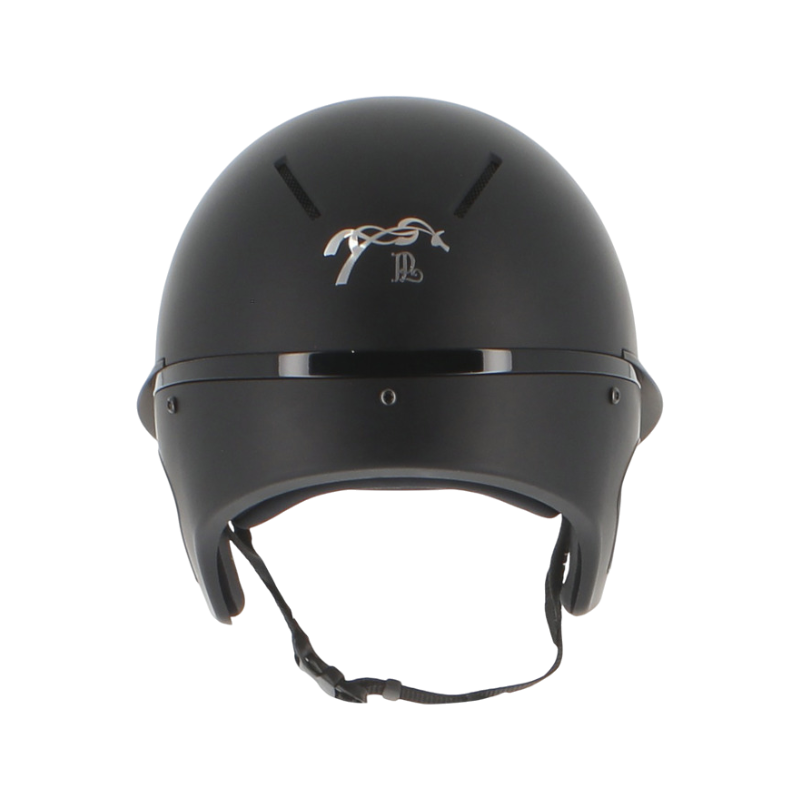 Pénélope - Casque d'équitation visière polo noir mat Pénélope X Freejump