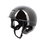 Pénélope - Casque d'équitation visière standard noir brillant Pénélope X Freejump | - Ohlala