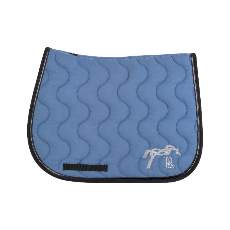 Pénélope - Tapis de selle Classique bleu ciel