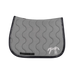 Pénélope - Tapis de selle Classique gris foncé/ noir