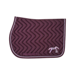 Pénélope - Tapis de selle PL-Tek prune