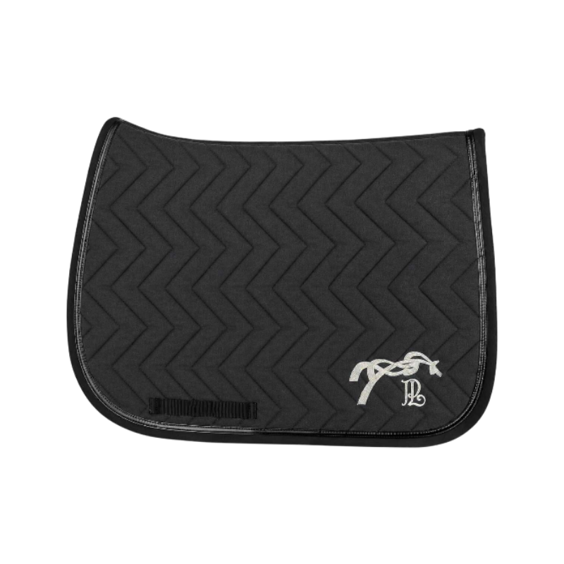 Pénélope - Tapis de selle PL-Tek gris chiné