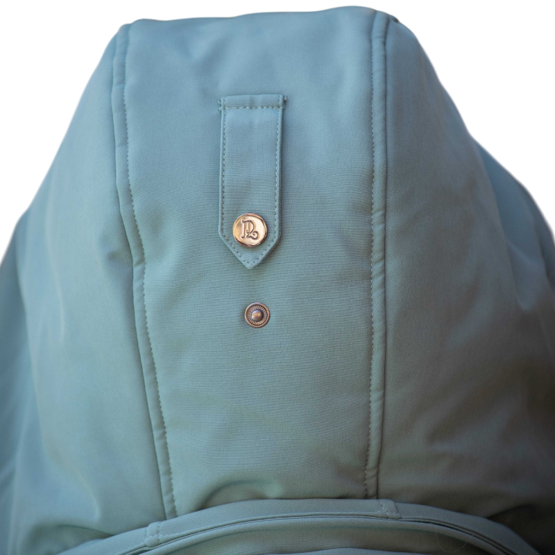 Pénélope - Blouson manches longues femme Step vert émeraude