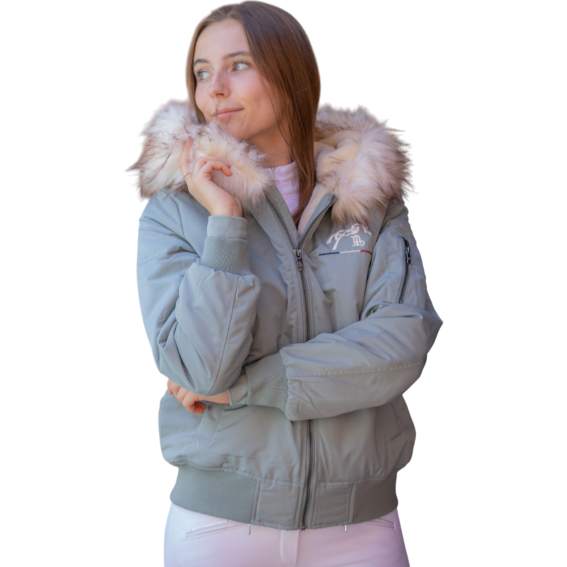 Pénélope - Bombers femme Lyon vert clair
