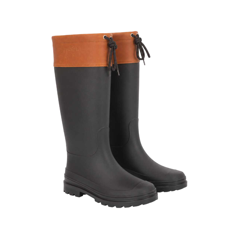 Pénélope - Bottes de pluie femme Jesswarm noir