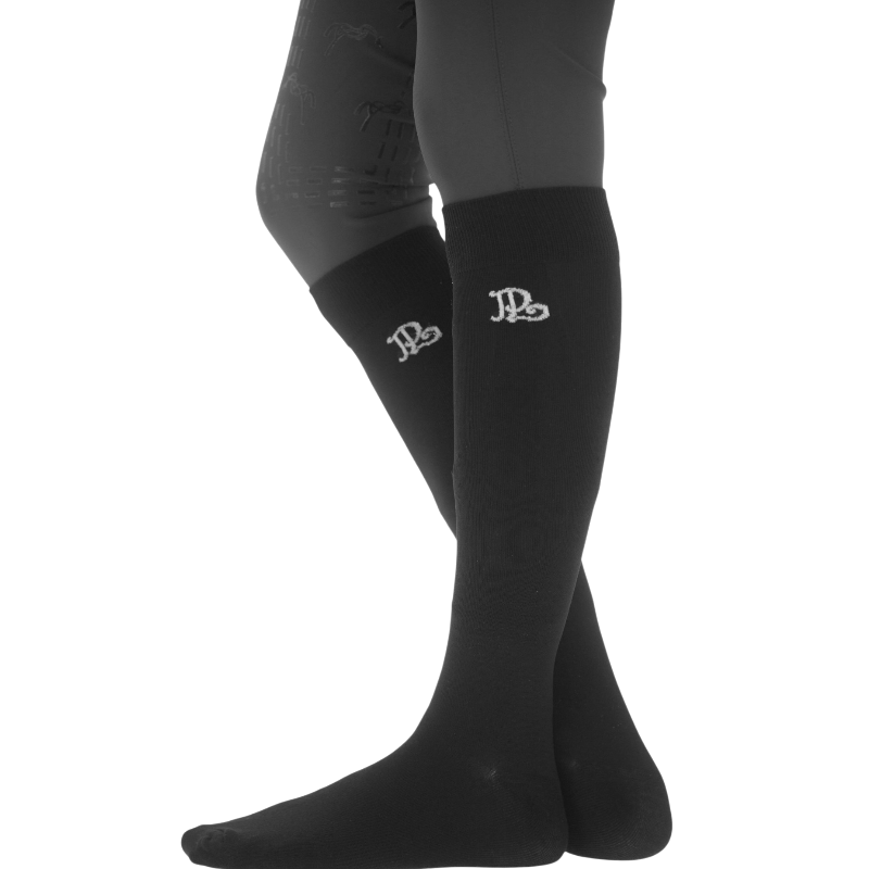 Pénélope - Chaussettes d'équitation Buffy noir