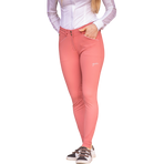 Pénélope – Dames rijbroek New Point Sellier oud roze