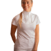 Pénélope – Dames poloshirt korte mouwen Florence Mesh wit