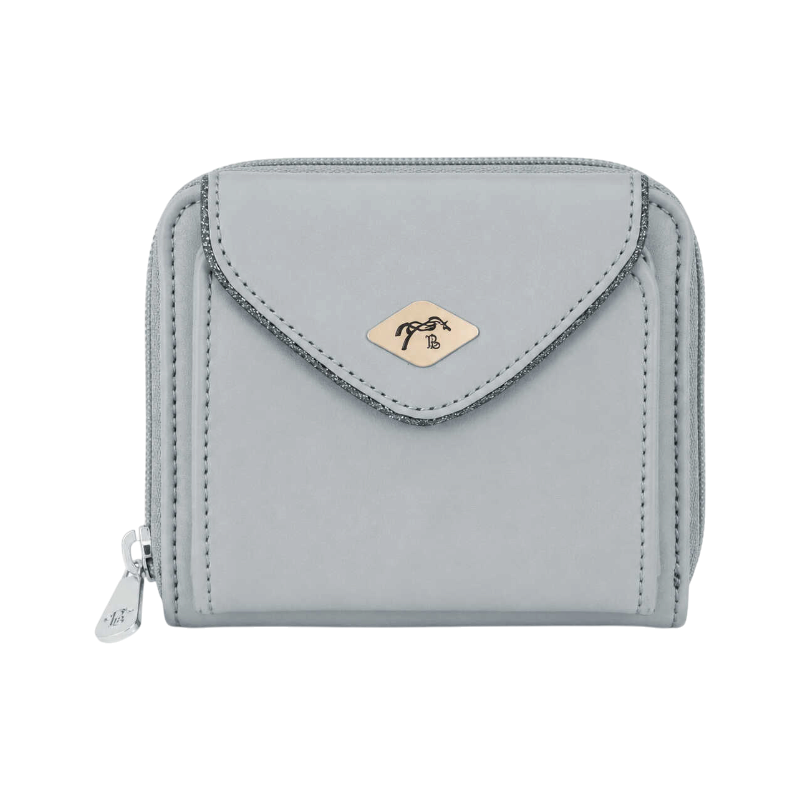 Pénélope - Porte monnaie Clémence bleu-gris