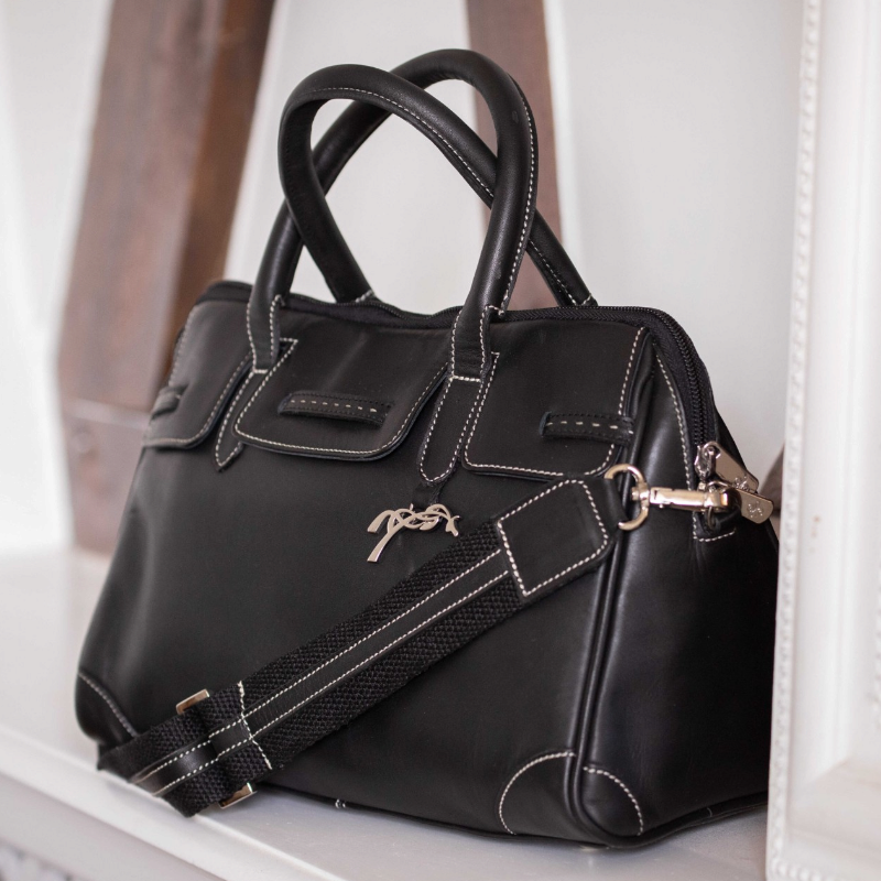 Pénélope - Sac à main Maelys petit modèle noir