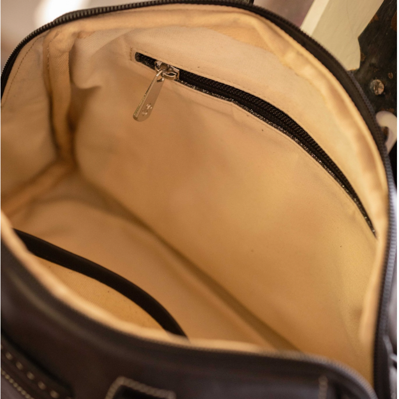Pénélope - Sac à main Maelys petit modèle noir